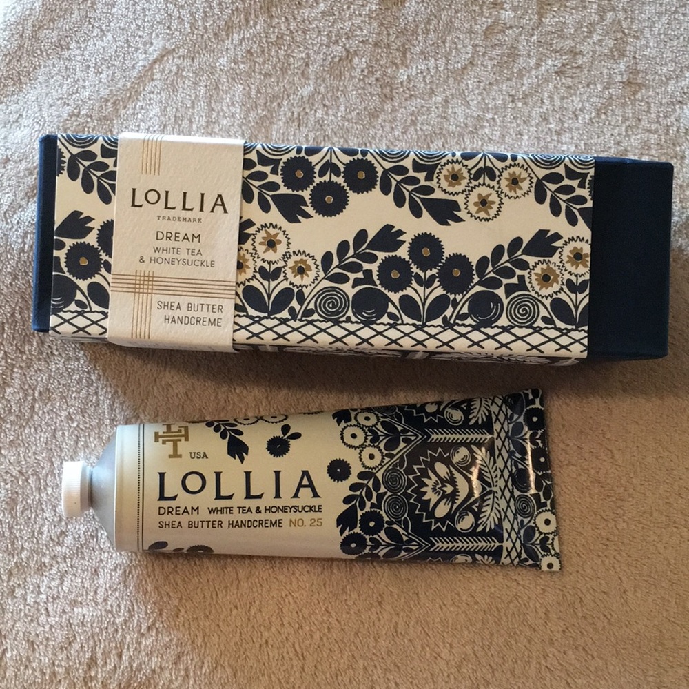 Lollia Dream Scented White Tea Honeysuckle Cream